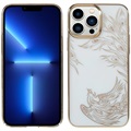 Kingxbar Phoenix Nirvana Series iPhone 13 Pro Skal - Guld
