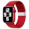 Apple Watch Series 7/SE/6/5/4/3/2/1 Stickat Armband - 45mm/44mm/42mm - Röd
