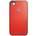 iPhone 4 / 4S Krusell GlassCover Skal - Röd