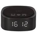 Ksix Alarm Clock 3 med Trådlös Laddare och Radio - 10W - Svart