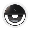 Ksix Studio Live Pocket LED Ring Ljus med Mobilhållare - 3W