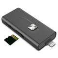 Ksix iMemory Extension Lightning / USB microSD Kortläsare - iPhone, iPod, iPad