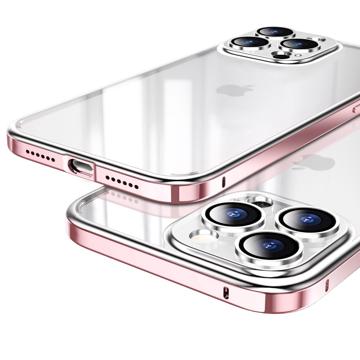Luphie Anti-Rep iPhone 14 Pro Hybridskal - Rosa