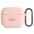Lacoste Airpods 3 Liquid Silikonskal - Rosa