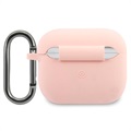 Lacoste Airpods 3 Liquid Silikonskal - Rosa