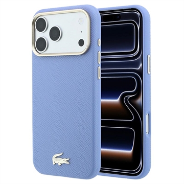iPhone 18 Pro Lacoste Champs Élysées-Skal - MagSafe-kompatibel - Blå