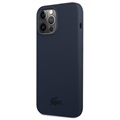 Lacoste iPhone 13 Pro Liquid Silikonskal - Blå