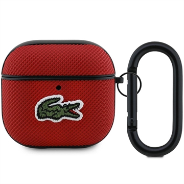 AirPods 4 Lacoste Petit Pique Croc Logo Patch Fodral