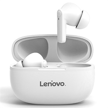 Lenovo HT05 TWS Hörlurar med Bluetooth 5.0 - Vit