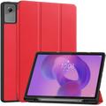 Lenovo Idea Tab Plus Tri-Fold Series Smart Folio Fodral - Röd