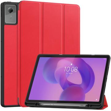 Lenovo Idea Tab Plus Tri-Fold Series Smart Folio Fodral - Röd