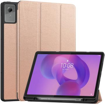 Lenovo Idea Tab Plus Tri-Fold Series Smart Folio Fodral - Roséguld