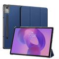 Lenovo Idea Tab Pro Dux Ducis Domo Tri-Fold Smart Foliofodral - Blå