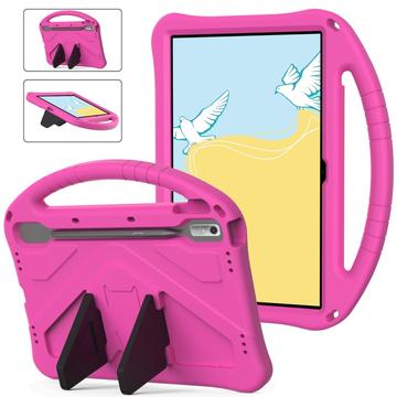 Lenovo Tab P11 Pro Gen 2 Kids Stöttåligt Bärfodral - Rosa