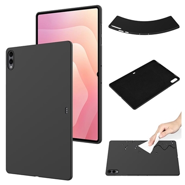 Samsung Galaxy Tab S11 Ultra Liquid silikon skal - Svart