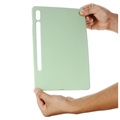 Samsung Galaxy Tab S8/S7 Liquid Silikonskal - Grön
