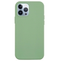 iPhone 14 Pro Liquid Silikonskal - Grön