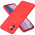iPhone 11 Liquid Silikonskal - Röd