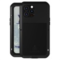 Love Mei Powerful iPhone 13 Pro Max Hybrid Skal - Svart