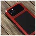 Love Mei Powerful iPhone 13 Hybridskal - Röd