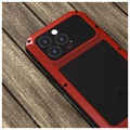 Love Mei Powerful iPhone 13 Pro Hybrid Skal - Röd