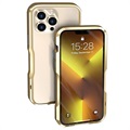 Luphie Safe Lock iPhone 13 Pro Max Metall Bumper - Guld