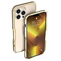 Luphie iPhone 13 Pro Metall Bumper - Guld