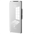 Luxury Mirror View Samsung Galaxy Z Fold2 5G Flipfodral - Silver