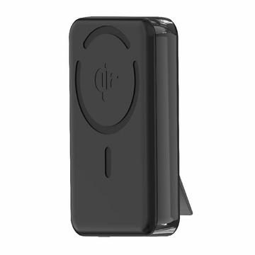 M02A 10000mAh Qi2 Magnetisk Trådlös Powerbank med Inbyggt Stativ - 35W