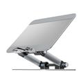 Aluminiumlegering Justerbar Stativ för Tablet/Laptop M10 - Silver