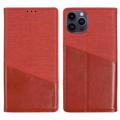 Muxma MX109 iPhone 14 Pro Plånboksfodral - Röd