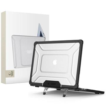 MacBook Air 13" 2023/2025 Tech-Protect SmartShell Pro-fodral - Svart / Klar