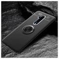 OnePlus 7T Pro Magnetiska Ring Grip Skal - Svart
