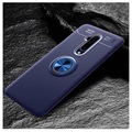 OnePlus 7T Pro Magnetiska Ring Grip Skal - Blå