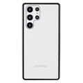 Samsung Galaxy S22 Ultra 5G Magnetiskt Skal med Härdat Glas - Silver