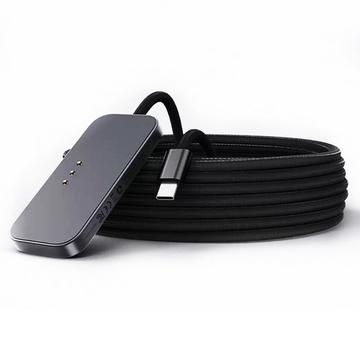 Magnetisk trådlös laddare 18W - iPad Air 13 2025/2024/Pro 12.9 2022/2021/2020/2018 - Svart