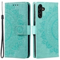 Samsung Galaxy A54 5G Mandala Series Plånboksfodral - Grön