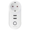 Marmitek Power Si Smart WiFi Vägguttag med 2x USB - 15A