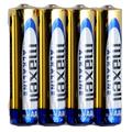 Maxell LR03/AAA-batterier - 4 st. - Bulk