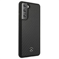 Mercedes-Benz Dynamic Carbon Fiber Samsung Galaxy S21 5G Skal - Svart