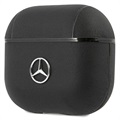 Mercedes-Benz Electronic Line AirPods 3 Läderskal - Svart