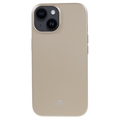 iPhone 15 Plus Mercury Goospery Glitter TPU-skal - Guld