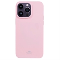 iPhone 15 Pro Max Mercury Goospery Glitter TPU-skal - Rosa