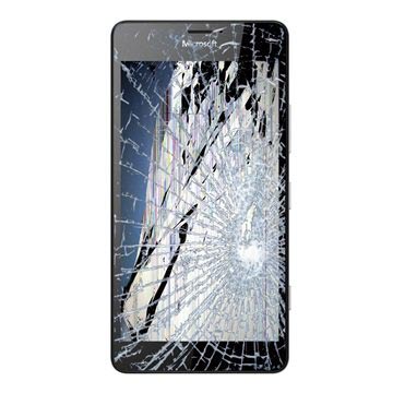 Microsoft Lumia 950 LCD-display & Pekskärm Reparation - Svart