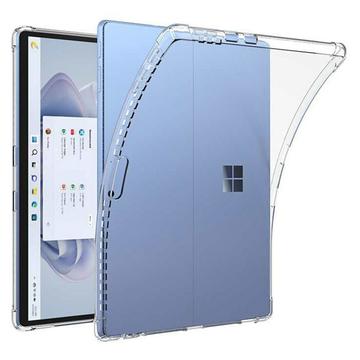 Microsoft Surface Pro 7/6/5/4 Stötsäkert silikonskal - Genomskinlig