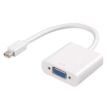 Mini DisplayPort (Thunderbolt) till VGA-adapter - vit