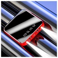 Mini Snabb Powerbank 10000mAh - 2x USB - Röd