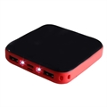 Mini Powerbank 10000mAh - 2x USB - Röd