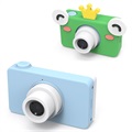 Mini HD Digitalkamera till Barn D8 - 8MP - Blå / Groda
