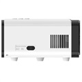 Mini Bärbar HD LED Projektor med Fjärrkontroll - 1080p - Vit